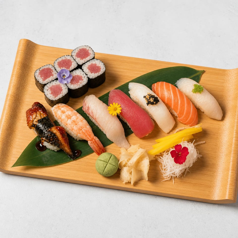 Sushi Moriawase.