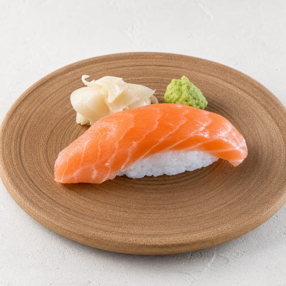 Salmon Sushi.