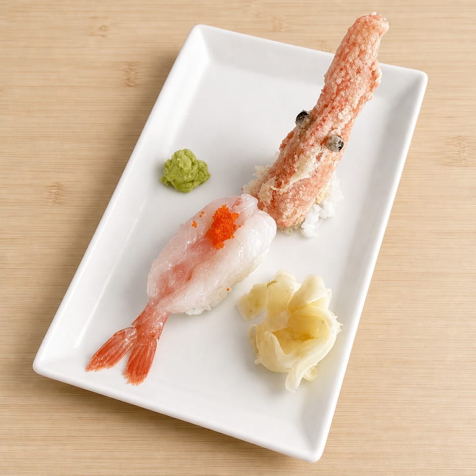 Amaebi Sushi.