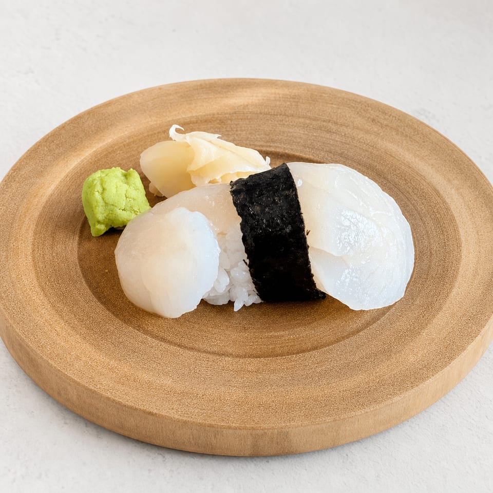 Scallop Sushi.