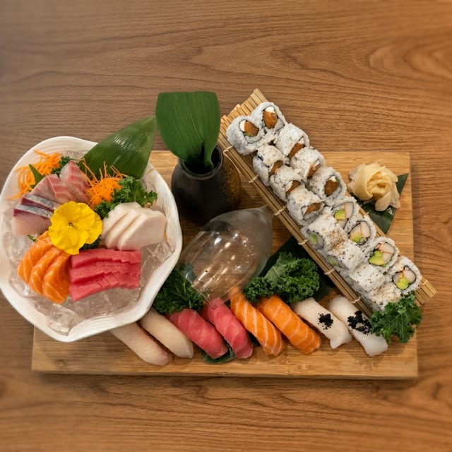 Sushi + Sashimi Platter for 2.