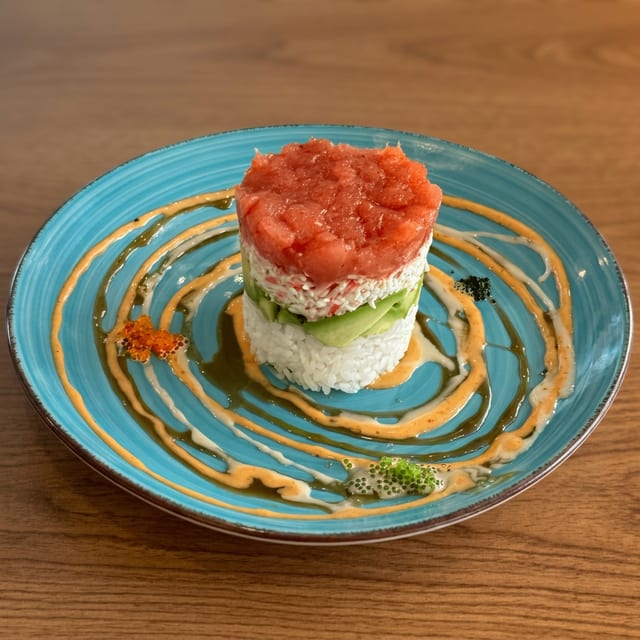 Ahi Tuna Tower.